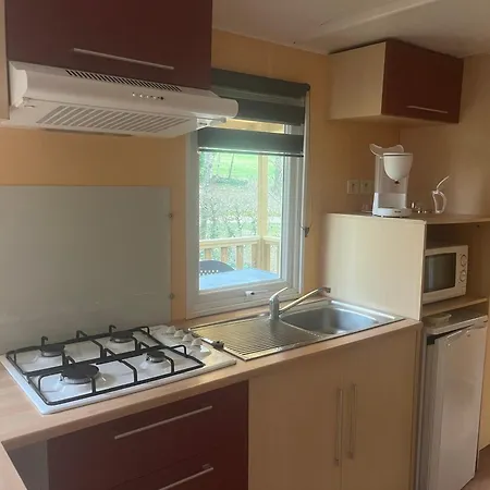 Mobilhome Saule Avec Terrasse 4 P Hébergement de vacances Saint-Martial-de-Nabirat
